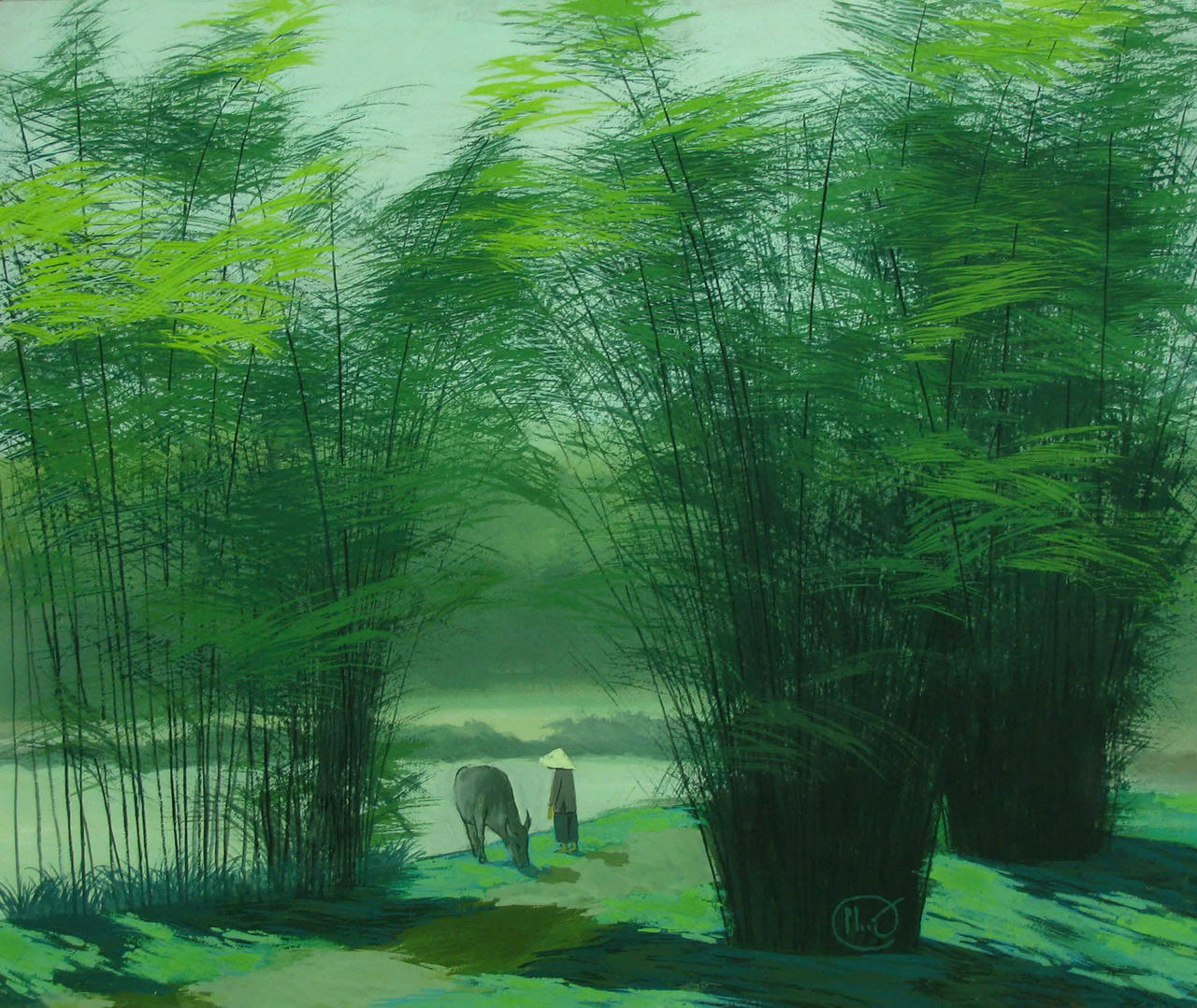 Tranh: Nguyễn Đăng Phú