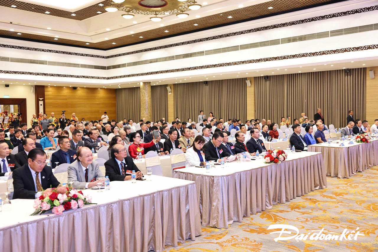 Các đại biểu tham dự đại hội. Ảnh: Quang Vinh.