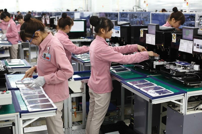 Thái Nguyên là nơi đặt nhà máy Samsung lớn nhất thế giới. Ảnh: TN.