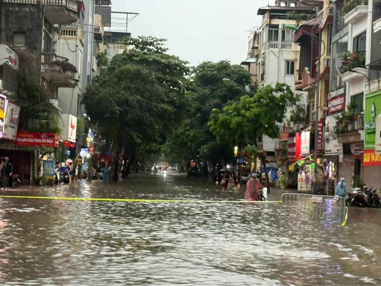 Bão số 10 gây nhiều điểm ngập úng. Ảnh minh hoạ.