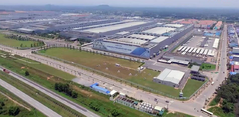 Yên Bình là một trong những khu công nghiệp lớn nhất của tỉnh Thái Nguyên và cả miền Bắc. Ảnh: TN.