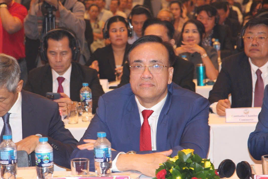 Các đại biểu tham dự Diễn đàn Doanh nhân Việt Nam - Campuchia 2025.