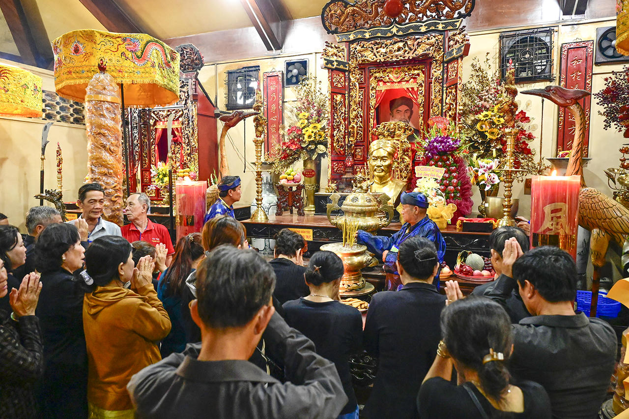 Lễ hội Nguyễn Trung Trực từ lâu trở thành nét đẹp văn hóa ở miền Tây Nam bộ. Ảnh Nguyễn Minh.