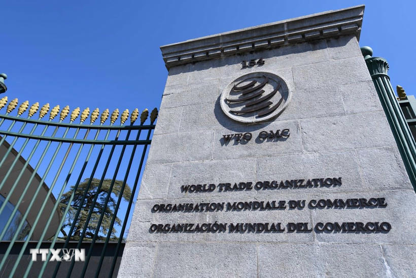 Trụ sở Tổ chức Thương mại Thế giới tại Geneva, Thụy Sĩ. (Ảnh: THX/TTXVN).