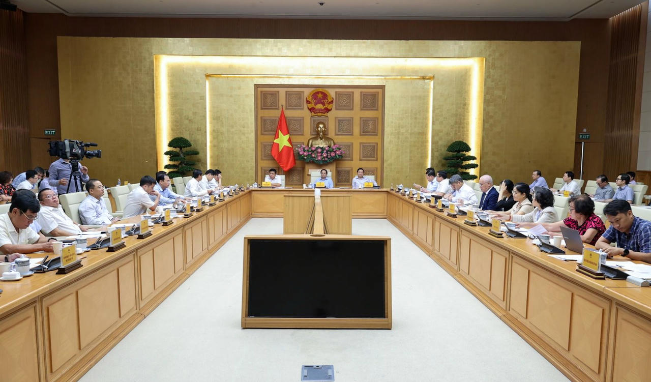 Quang cảnh cuộc họp. Ảnh: VGP/Nhật Bắc
