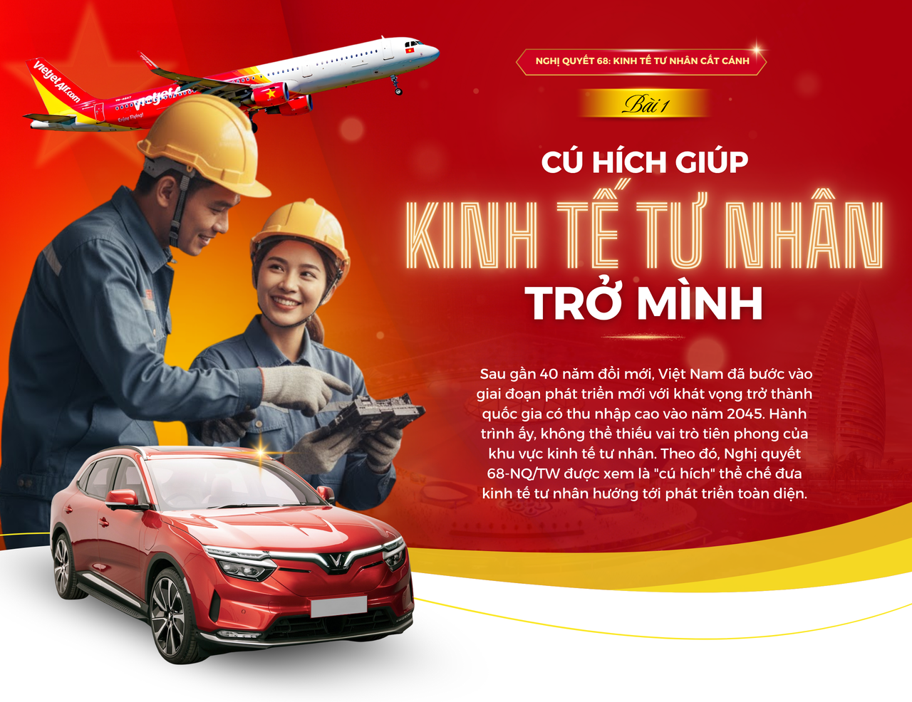 Nghị quyết 68: Kinh tế tư nhân cất cánh - Bài 1: Cú hích giúp kinh tế tư nhân trở mình