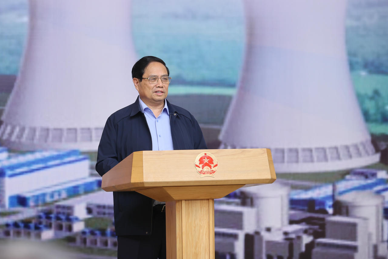 Thủ tướng Phạm Minh Chính phát biểu tại phiên họp. Ảnh: VGP/Nhật Bắc