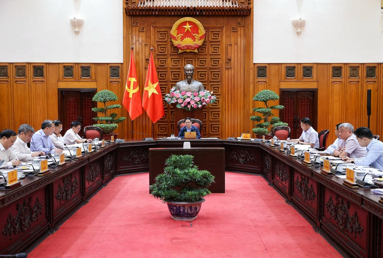 Toàn cảnh cuộc họp. Ảnh: VGP/Nhật Bắc