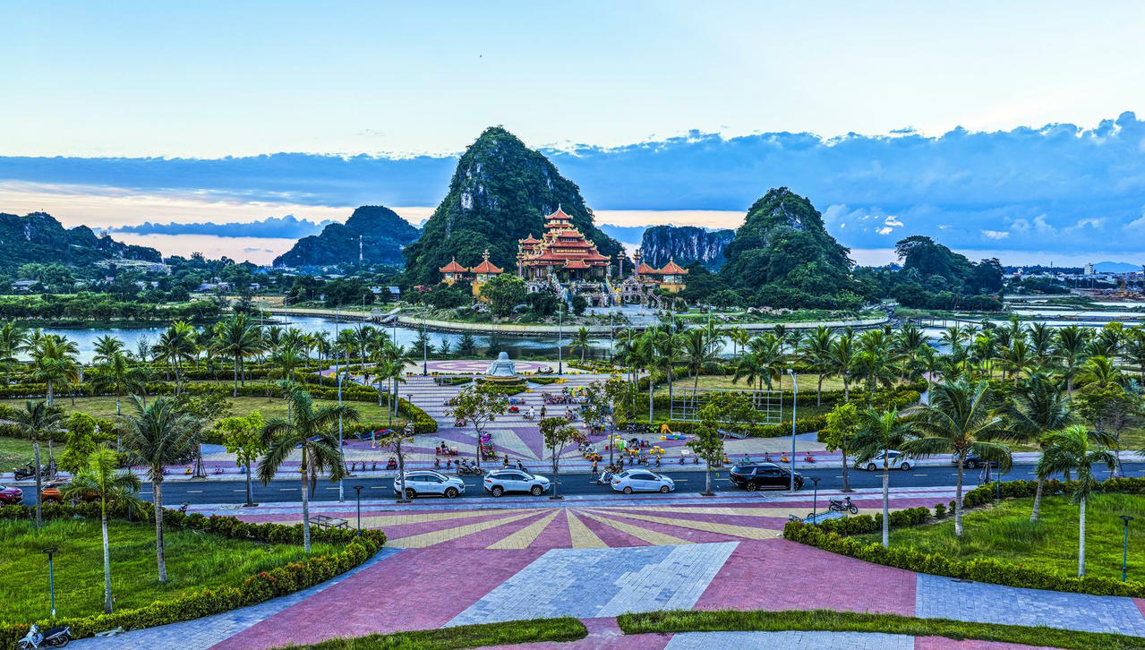 Công viên quy mô 50ha nằm trong khu đô thị Nam Hòa Xuân.