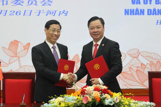 Thúc đẩy hợp tác công tác Mặt trận Hà Nội - Thượng Hải