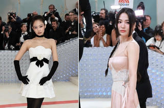 Thảm đỏ Met Gala 2023: Song Hye Kyo gây 'sốt', Jennie quyến rũ ngọt ngào