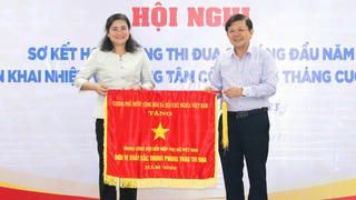 Khối thi đua các tổ chức chính trị - xã hội và các tổ chức liên hiệp sơ kết 6 tháng đầu năm 2023