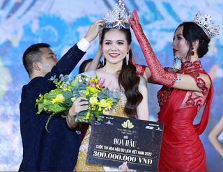 Lương Kỳ Duyên đăng quang Hoa hậu Du lịch Việt Nam 2022
