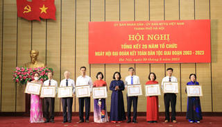 Hà Nội: Ngày hội Đại đoàn kết - điểm sáng trong công tác Mặt trận