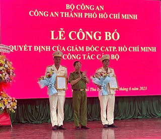 Thượng tá Nguyễn Đình Dương được điều động làm Trưởng Công an TP Thủ Đức