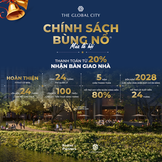 The Global City đánh dấu sự trở lại với chính sách bán hàng bùng nổ thị trường dịp cuối năm