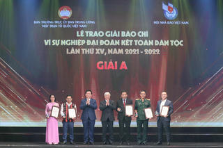 Lan tỏa những giải báo chí mang bản sắc Mặt trận