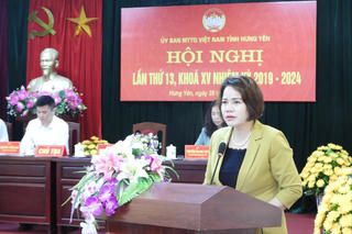 Hưng Yên chuẩn bị chu đáo cho Đại hội đại biểu Mặt trận Tổ quốc