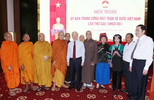 Phát biểu của Tổng Bí thư Nguyễn Phú Trọng tại Hội nghị lần thứ sáu UBTƯ MTTQ Việt Nam khóa VIII, nhiệm kỳ 2014-2019