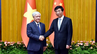 BẢN TIN MẶT TRẬN: Chủ tịch UBTƯ MTTQ Việt Nam Đỗ Văn Chiến hội đàm với Chủ tịch Chính Hiệp Trung Quốc Vương Hộ Ninh