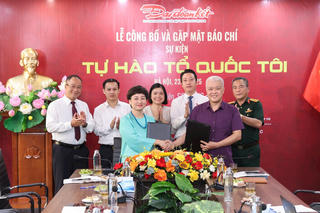 Ký kết hợp tác chiến lược sự kiện “Tự hào Tổ quốc tôi”