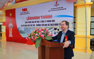 BSR khánh thành công trình an sinh xã hội: 'Đầu tư cho giáo dục không bao giờ đủ'