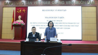 Dự kiến quy hoạch hệ thống cơ sở giáo dục chuyên biệt