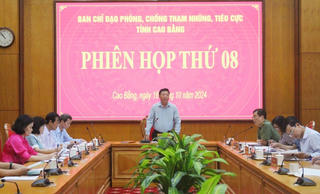 Cao Bằng: Điều tra 11 vụ án, 25 bị can về tội tham nhũng trong năm 2024