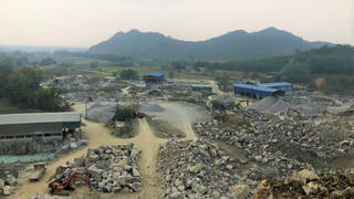 Xử phạt gần 300 triệu đồng đối với mỏ đá có nhiều vi phạm