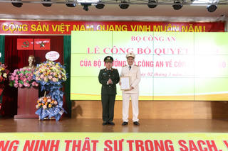 Quảng Ninh: Trưởng Công an TP Cẩm Phả được bổ nhiệm Phó Giám đốc Công an tỉnh 