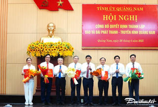 Hợp nhất Báo và Đài Phát thanh - Truyền hình Quảng Nam