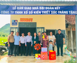 Bình Thuận: Trao 10 căn nhà ‘Đại đoàn kết’ cho các hộ nghèo năm 2023