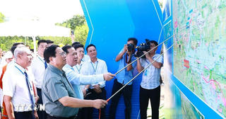 Thủ tướng Phạm Minh Chính dự Lễ khởi công cao tốc Hòa Bình-Mộc Châu