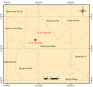 Kon Tum lại xảy ra động đất