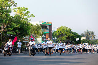 Quảng Nam: Hơn 200 VĐV tham dự Giải Marathon 'Bước chân vì sức khỏe'
