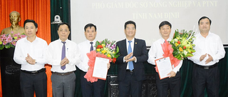 Nam Định: Bổ nhiệm 4 Phó Giám đốc Sở, luân chuyển Phó Chánh văn phòng UBND tỉnh