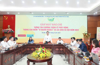 Hà Nội: Chuẩn bị phát động Tháng cao điểm "Vì người nghèo"