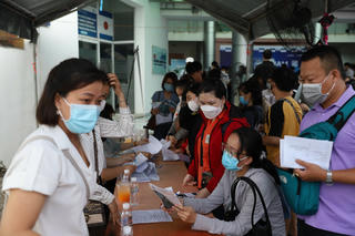 Gần 500 lao động tìm việc tại Ngày hội việc làm Khu công nghệ cao lần 1 năm 2023