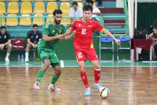 Đội tuyển futsal Việt Nam thắng Saudi Arabia 3-2 trong trận giao hữu lượt về