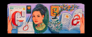 Nữ sĩ Sương Nguyệt Anh được Google vinh danh