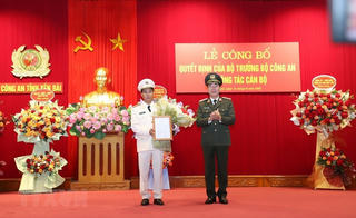 Đại tá Lê Việt Thắng giữ chức vụ Giám đốc Công an tỉnh Yên Bái