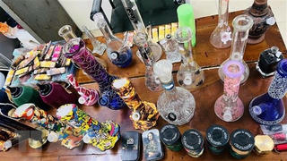 Hà Nội: Phá tụ điểm hút cần sa trá hình là quán càphê, billard
