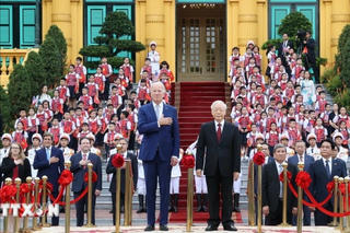 Tổng thống Hoa Kỳ chia buồn sâu sắc về sự ra đi của Tổng Bí thư Nguyễn Phú Trọng
