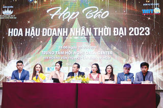 Hoa hậu Ngọc Hân làm giám khảo cuộc thi Hoa hậu Doanh nhân thời đại 2023