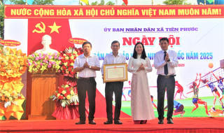 Đà Nẵng: Xã Tiên Phước đẩy mạnh phong trào Toàn dân bảo vệ an ninh Tổ quốc