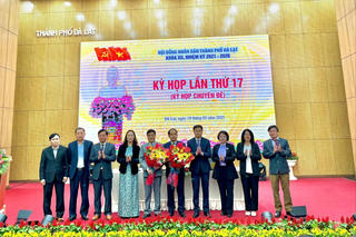 Lâm Đồng: Ông Trần Đức Nam được bầu giữ chức Phó Chủ tịch HĐND TP Đà Lạt