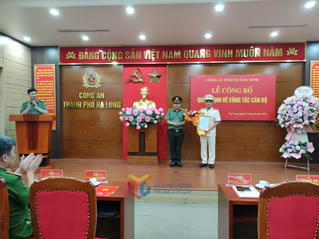 Quảng Ninh: Thượng tá Nguyễn Duy Dũng làm Trưởng Công an TP Hạ Long
