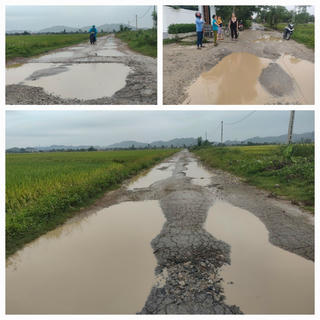 Liên quan bài viết “đường xuống cấp, người dân bất an”:  Hội đồng ra nghị quyết để nâng cấp