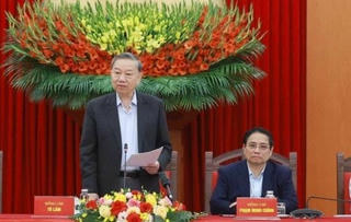 Tổng Bí thư Tô Lâm chủ trì phiên họp Tiểu ban Văn kiện Đại hội XIV của Đảng
