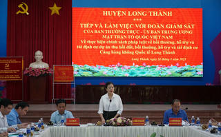 Việc thực hiện chính sách bồi thường, hỗ trợ tái định cư phải bảo đảm sự hài lòng của người dân                